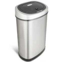 Rijoka Prullenbak Sensor 50 Liter RVS Soft Close Vingerafdrukvrij