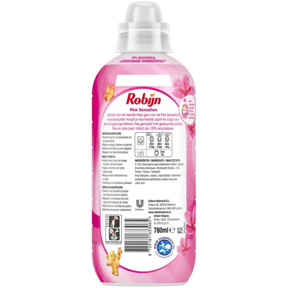 Robijn Classics Pink Sensation Wasverzachter