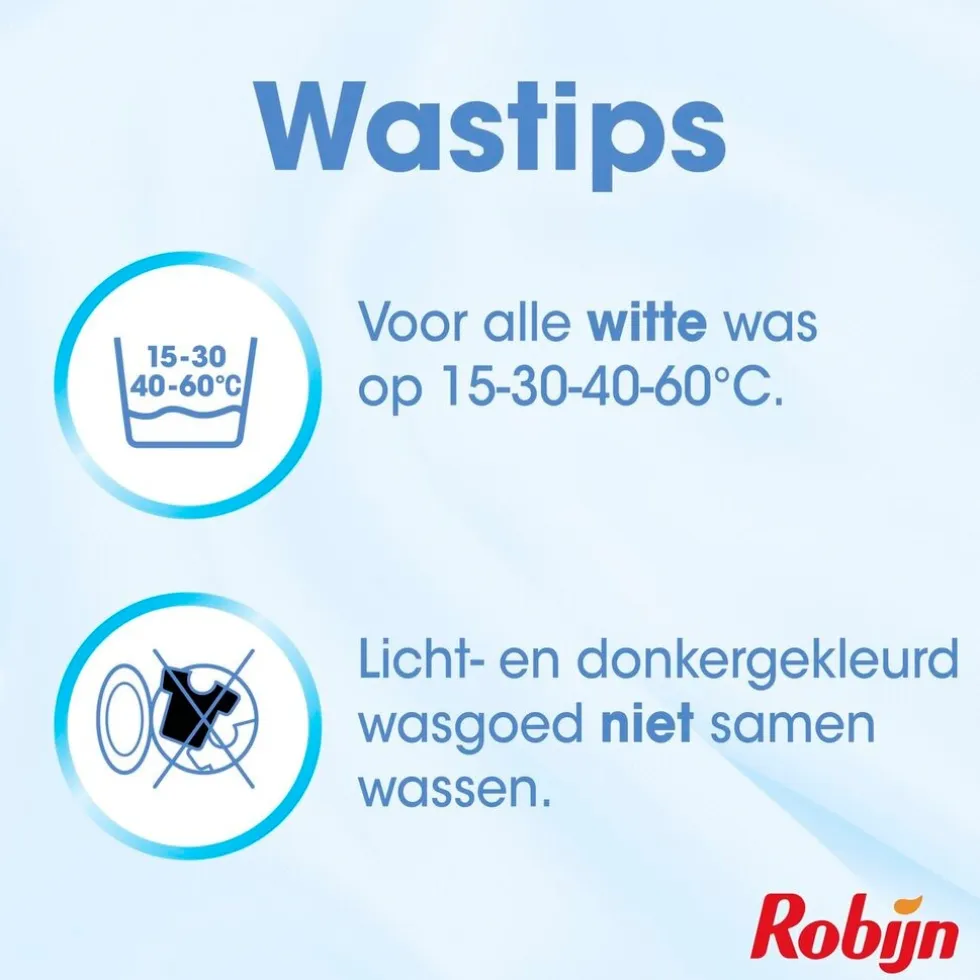 Robijn White Wasmiddeldoekjes