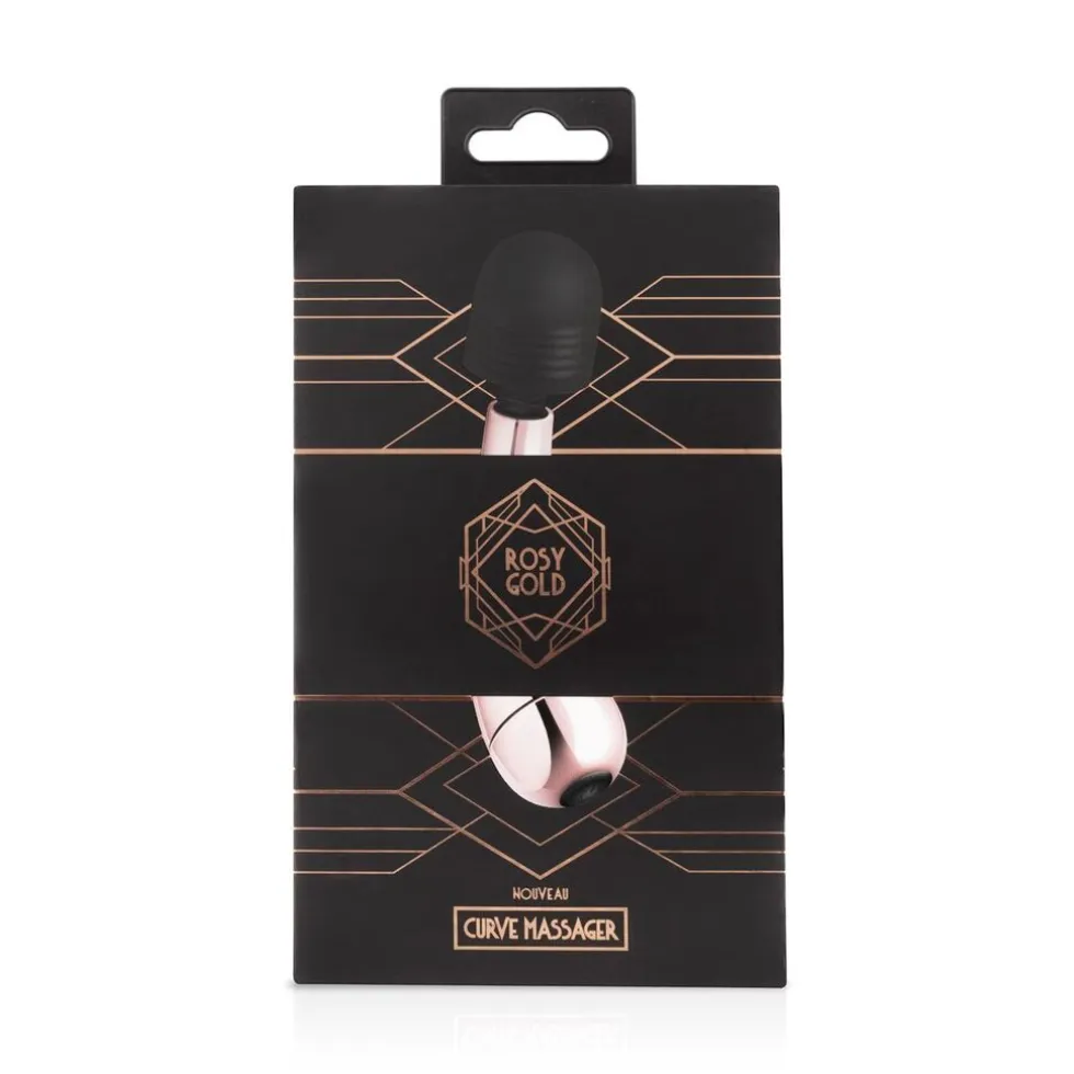 Rosy Gold Nouveau Mini Curve Massager