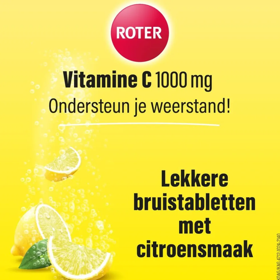Roter Vitamine C 1000 mg Citroen Bruistabletten