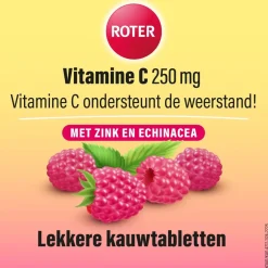 Roter Vitamine C 250 mg Weerstand Tabletten
