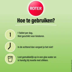 Roter Vitamine C 1000mg Lime Lychee Bruistabletten