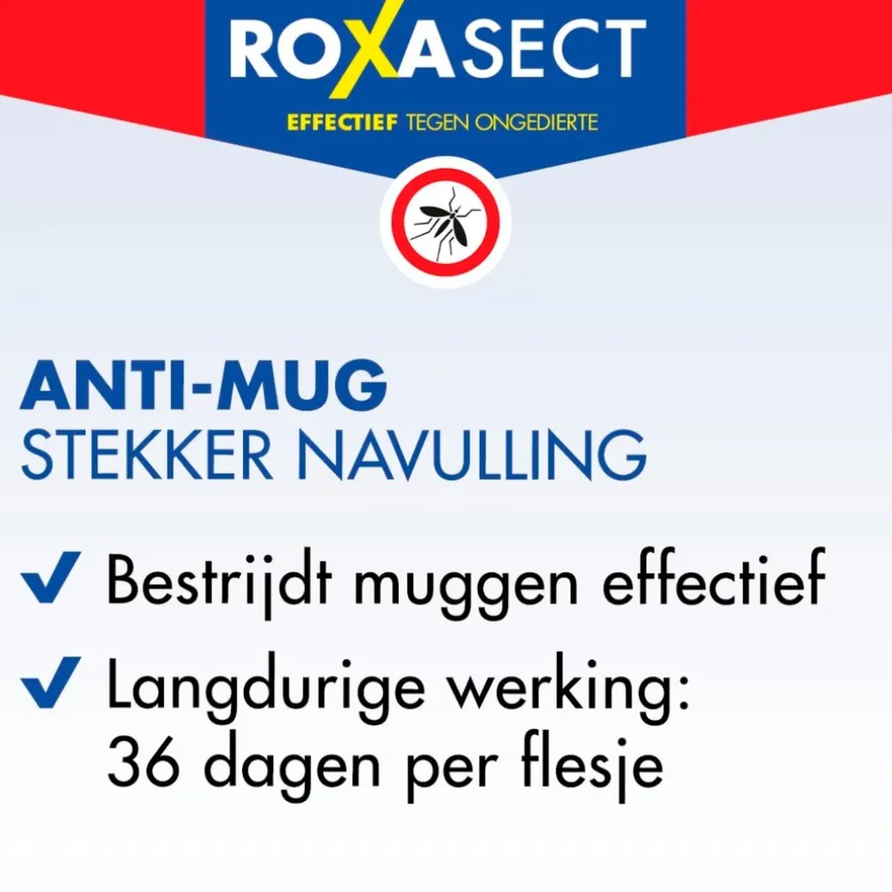 Roxasect Muggenstekker Navulling