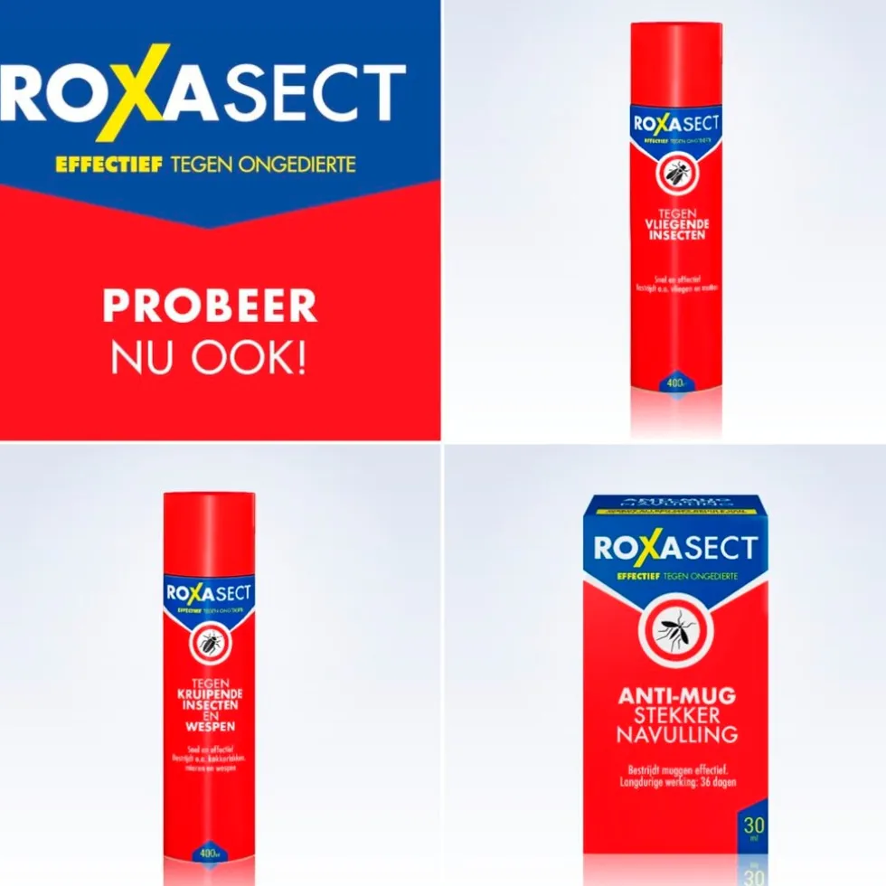 Roxasect Muggenstekker Startverpakking
