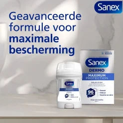 Sanex Maximum Protection 96h Antitranspirant Stick
