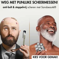 Sansbeauté Hoofdscheerapparaat Pro Magnetic