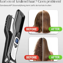 Sansbeauté Professionele Stoomstijltang 4.1