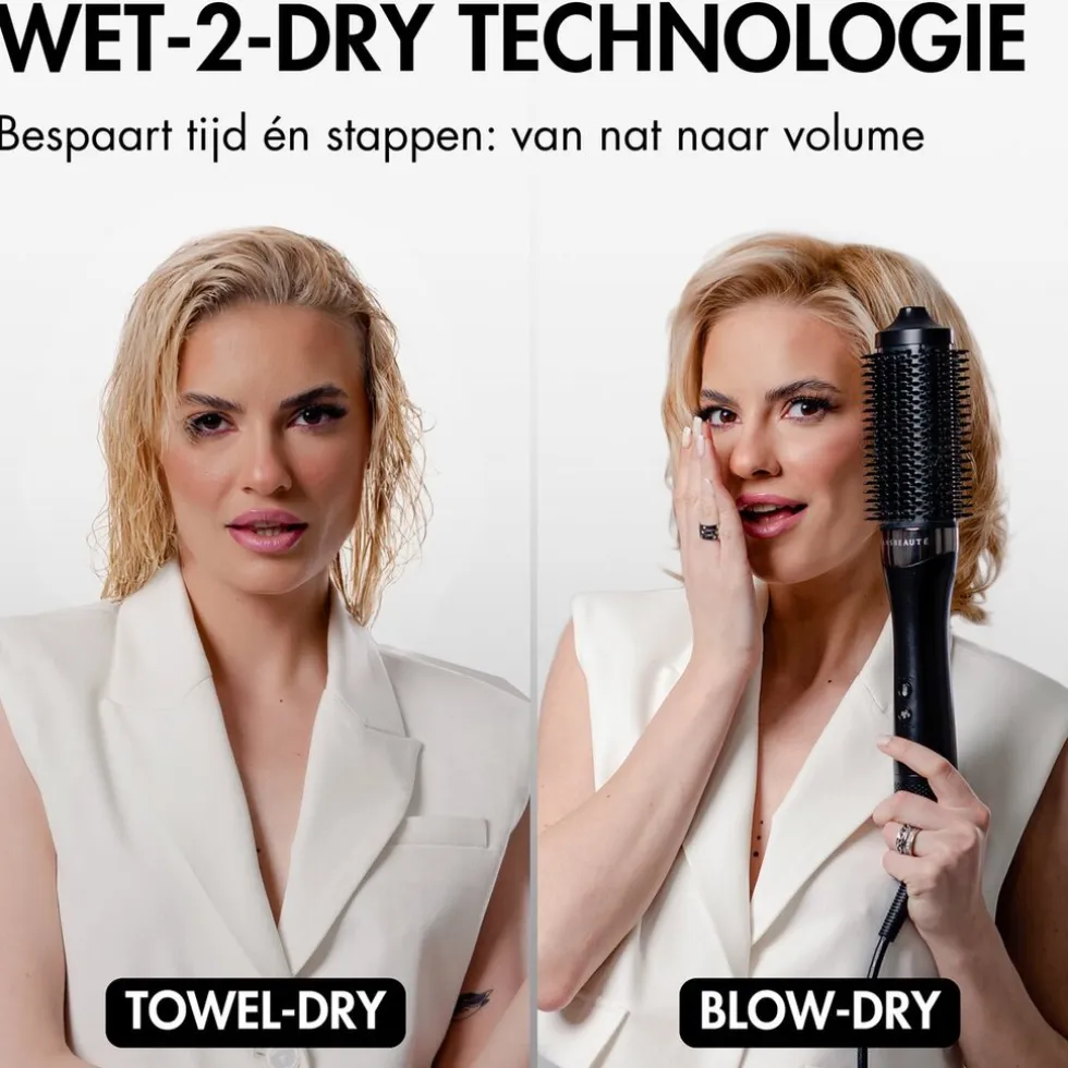 Sansbeauté® Wet-2-Dry Fóhnborstel