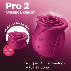 Satisfyer Pro 2 Classic Blossom Air Pulse Vibrator