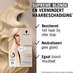 Schwarzkopf Creme Supreme L1++ Verzorgende Lightener