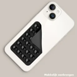 Selencia Two Pack Zuignap Telefoon Sticker