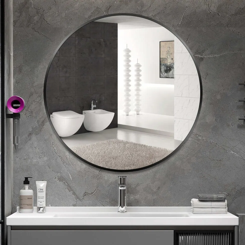 SensaHome Moderne Design Ronde Wandspiegel