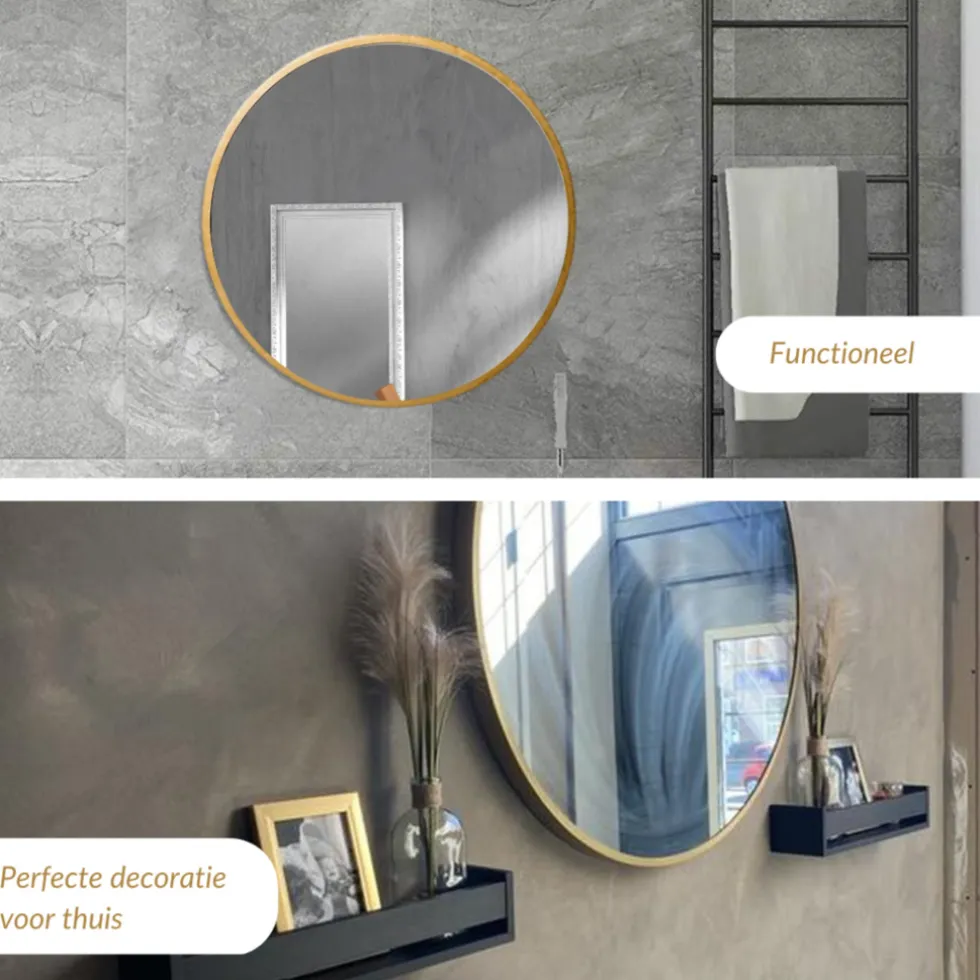 SensaHome Moderne Nordic Design Ronde Wandspiegel