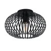 SensaHome Plafondlamp Industrieel Plafonnière Retro Wire Kooi Design