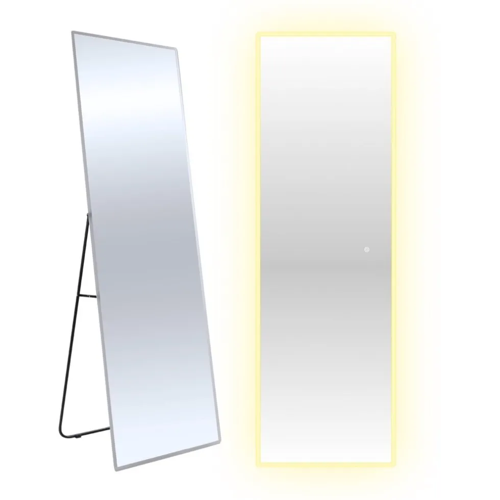 SensaHome Staande Spiegel met LED Verlichting