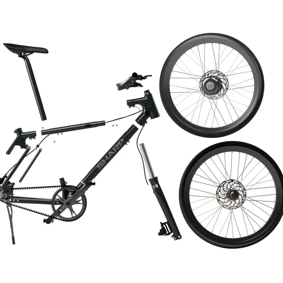 Sharp Milano e-bike 7Ah 1sp naked bike