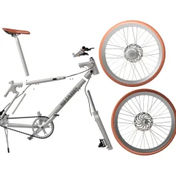 Sharp Milano e-bike 7Ah 1sp naked bike zilver