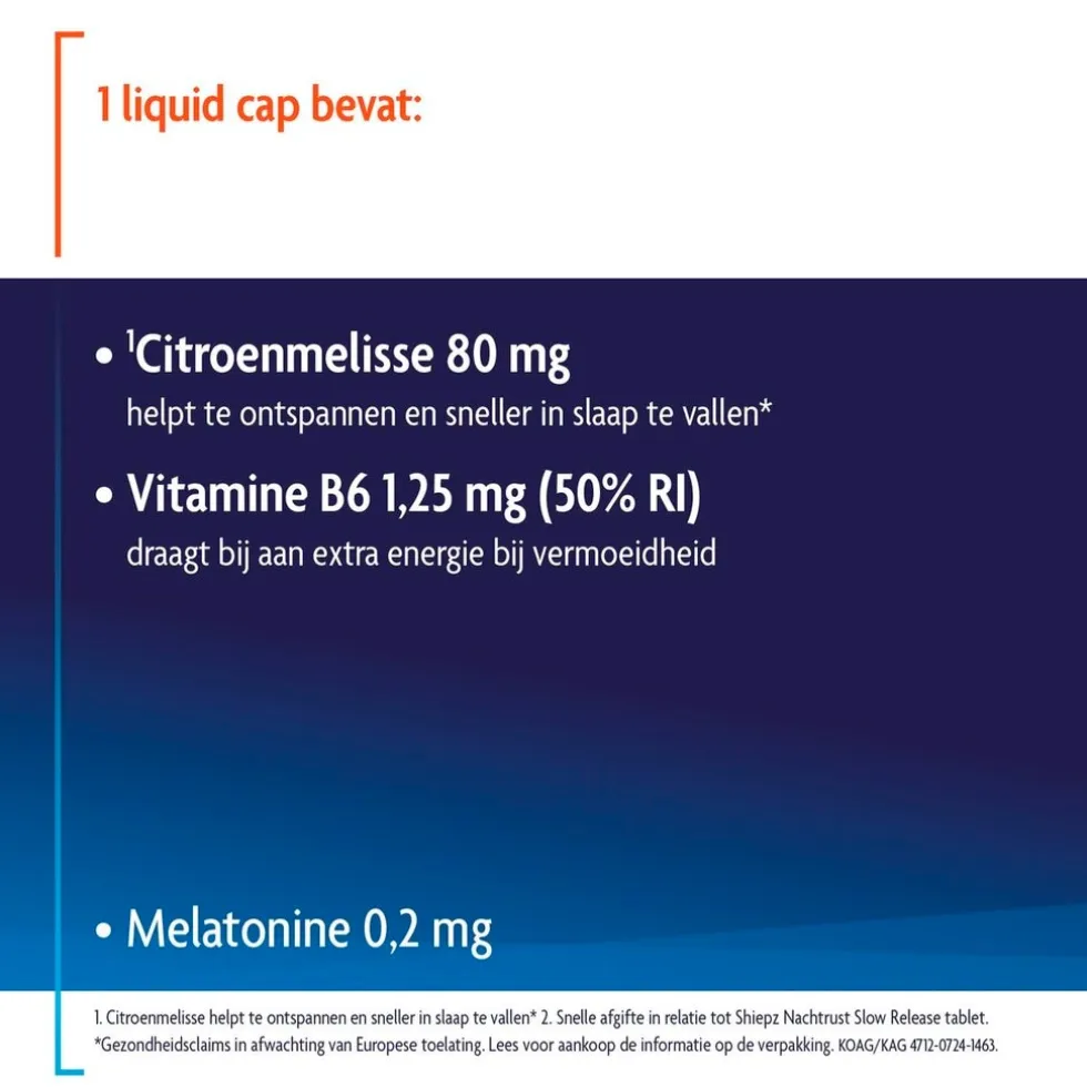 Shiepz In Slaap Vallen Liquid Caps
