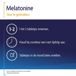 Shiepz Melatonine Original 0,1mg Smelttabletten