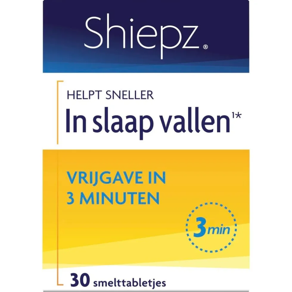 Shiepz Sneller In Slaap Vallen Smelttabletten