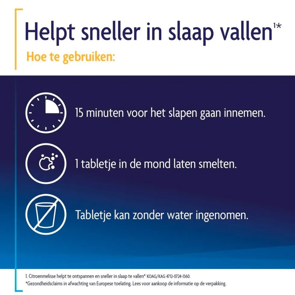 Shiepz Sneller In Slaap Vallen Smelttabletten
