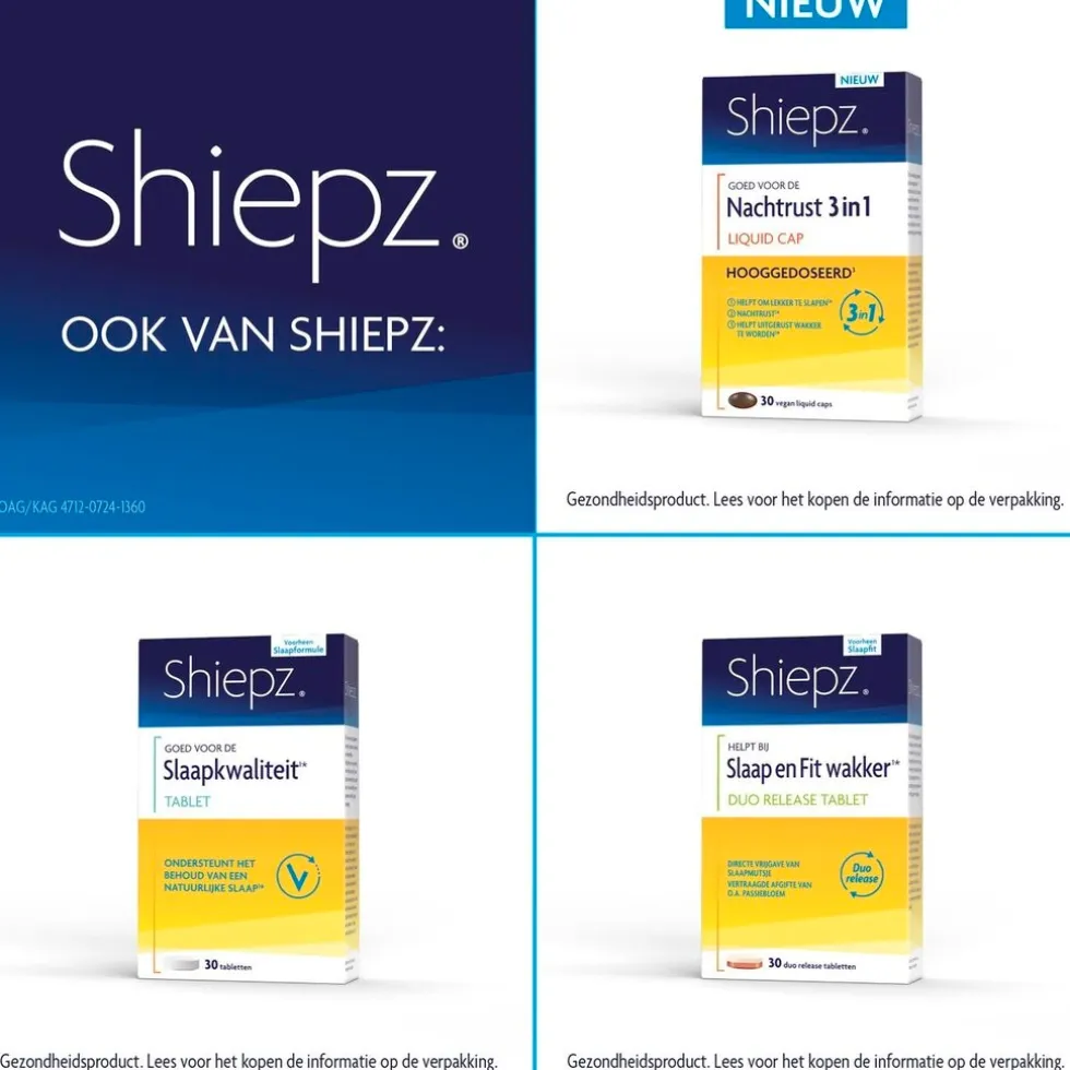 Shiepz Sneller In Slaap Vallen Smelttabletten