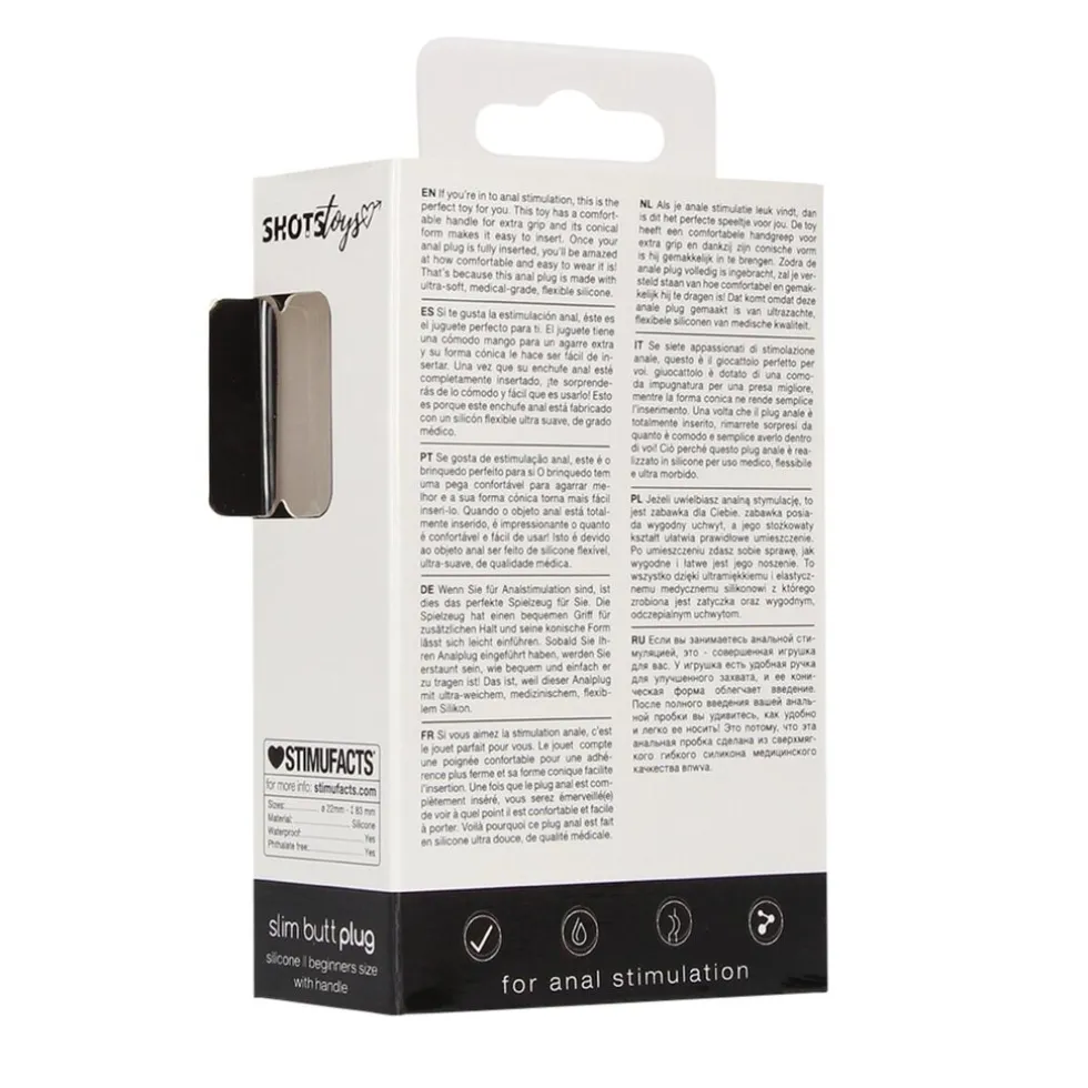 Shots Toys Slim Butt Plug