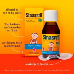 Sinaspril 120mg Vloeibaar Paracetamol
