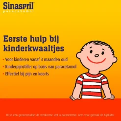 Sinaspril 120mg Vloeibaar Paracetamol