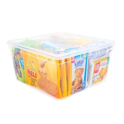 Snacks & cookies variety box Lotus, LU, Kinder & Meli