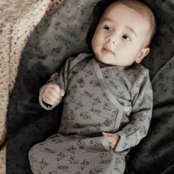 Snoozebaby Cloudy Grey Newborn Slaapzak 0-3 mnd