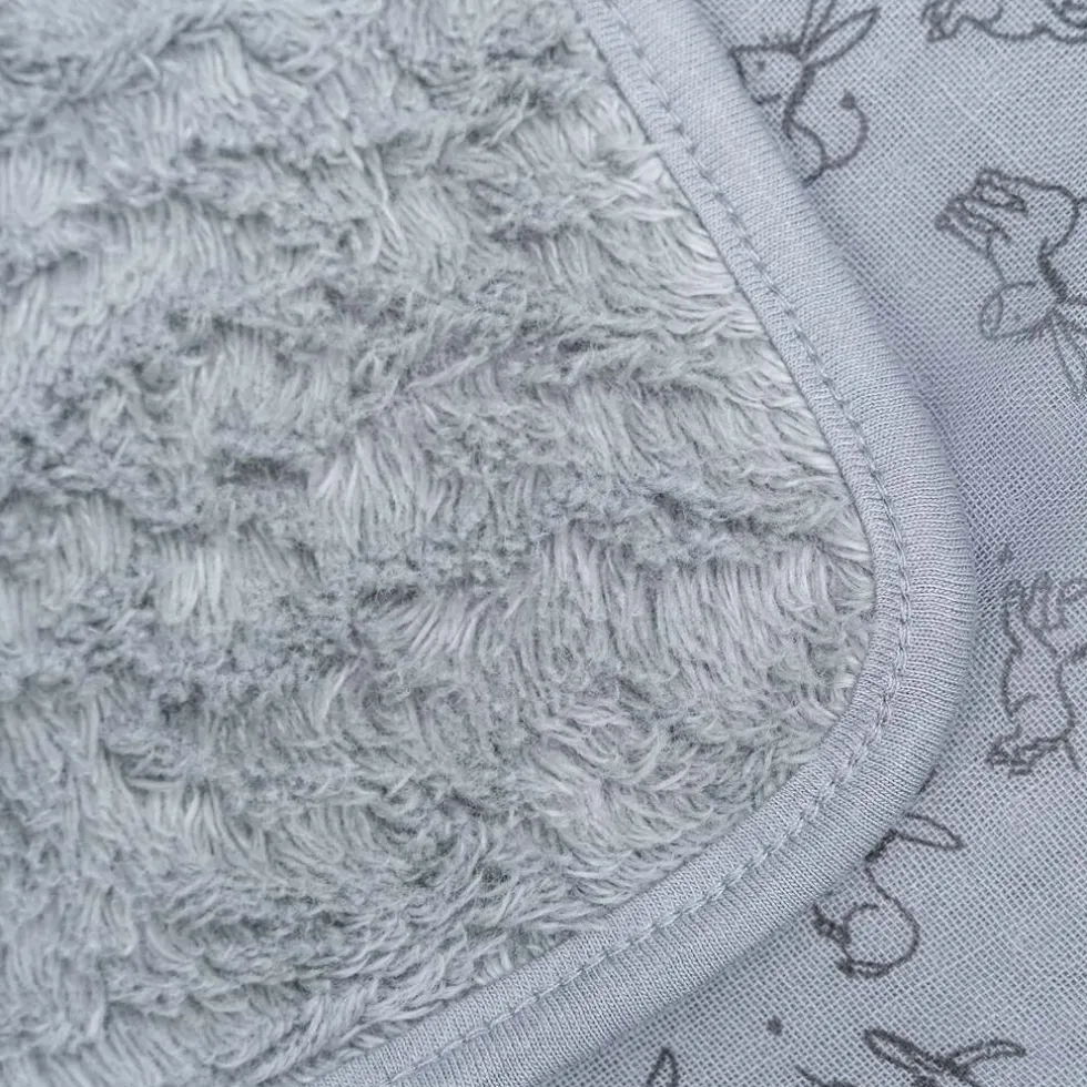 Snoozebaby Cloudy Grey Wiegdeken