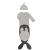 Snoozebaby Grey Melange Newborn Slaapzak 3-6 mnd