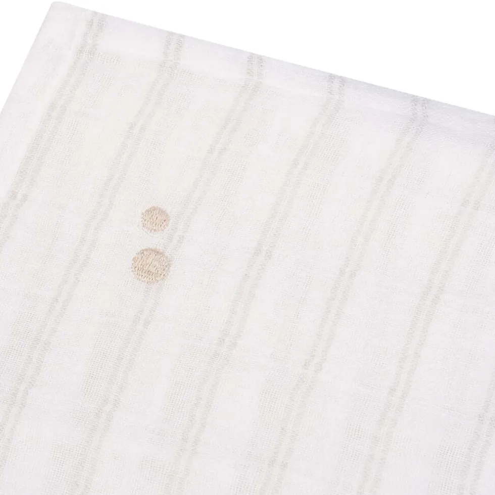 Snoozebaby Stone Beige Hydrofiele Doek XL