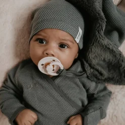 Snoozebaby Storm Grey Newborn Slaapzak 0-3 mnd