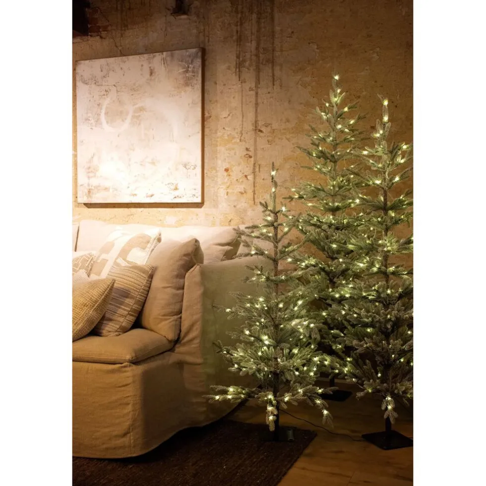 Snowy Jersey verlichte kunstkerstboom