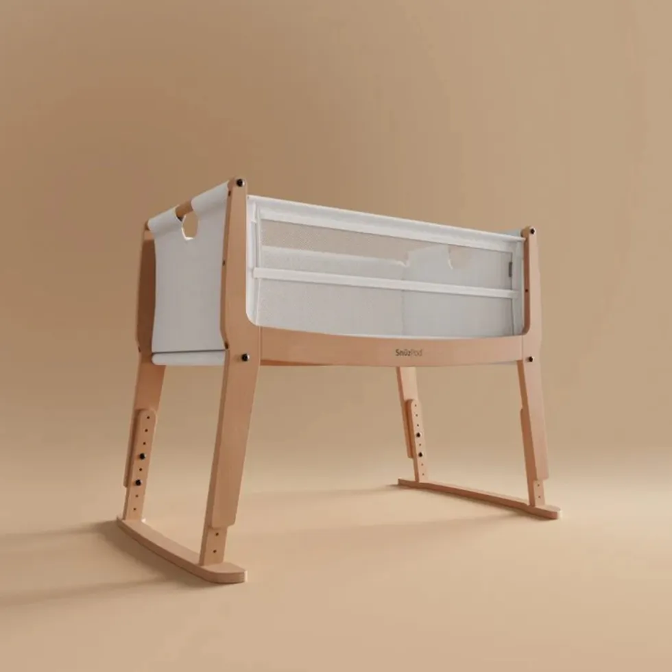 SnuzPod Studio Bedside Wieg Stockholm Natural