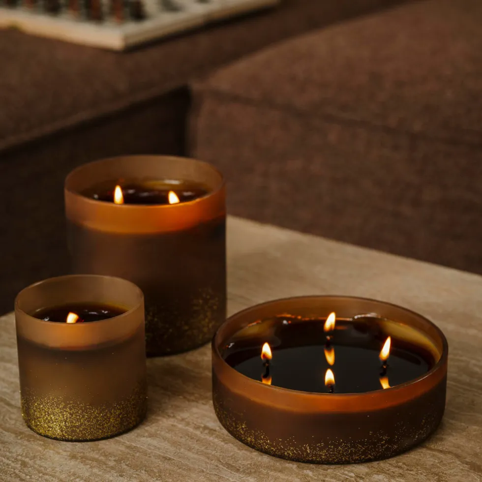 Spaas WinterGlow Geurkaarsen Fierce Fire Patchouli & Kardemom Kaarsenset