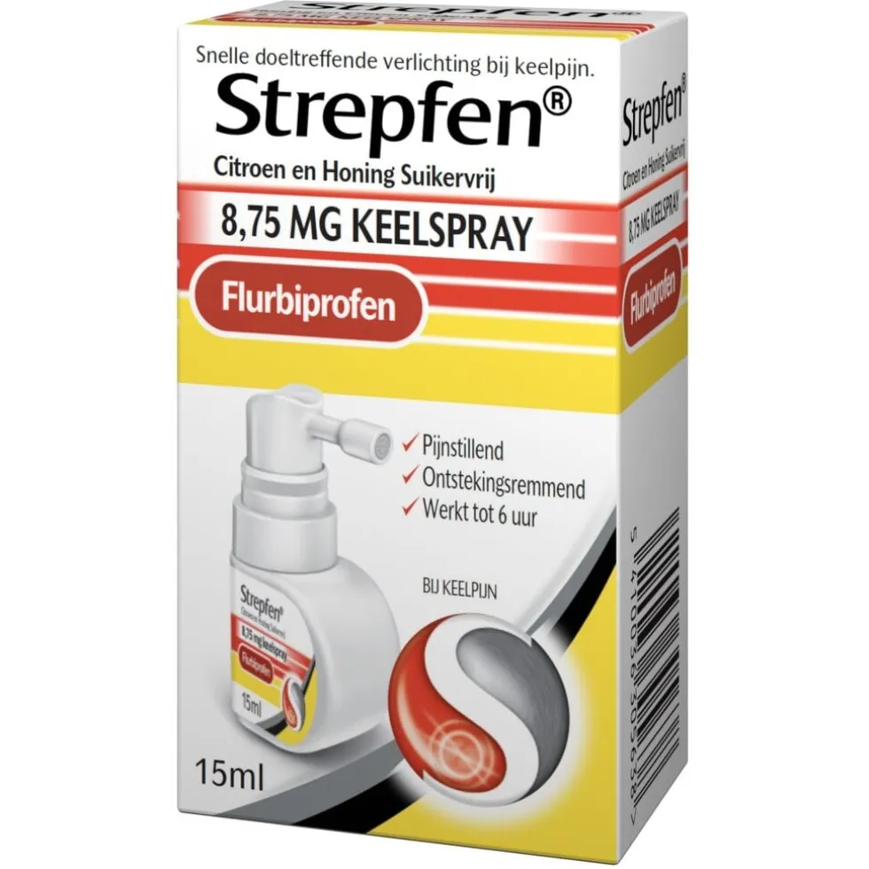 Strepfen Flurbiprofen Keelspray