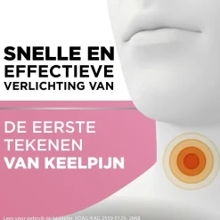 Strepsils Aardbei Suikervrij Zuigtabletten