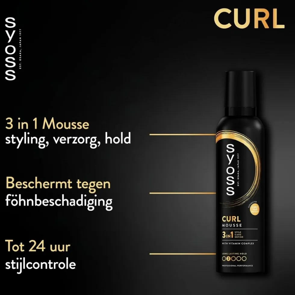SYOSS Curl Control Haarmousse