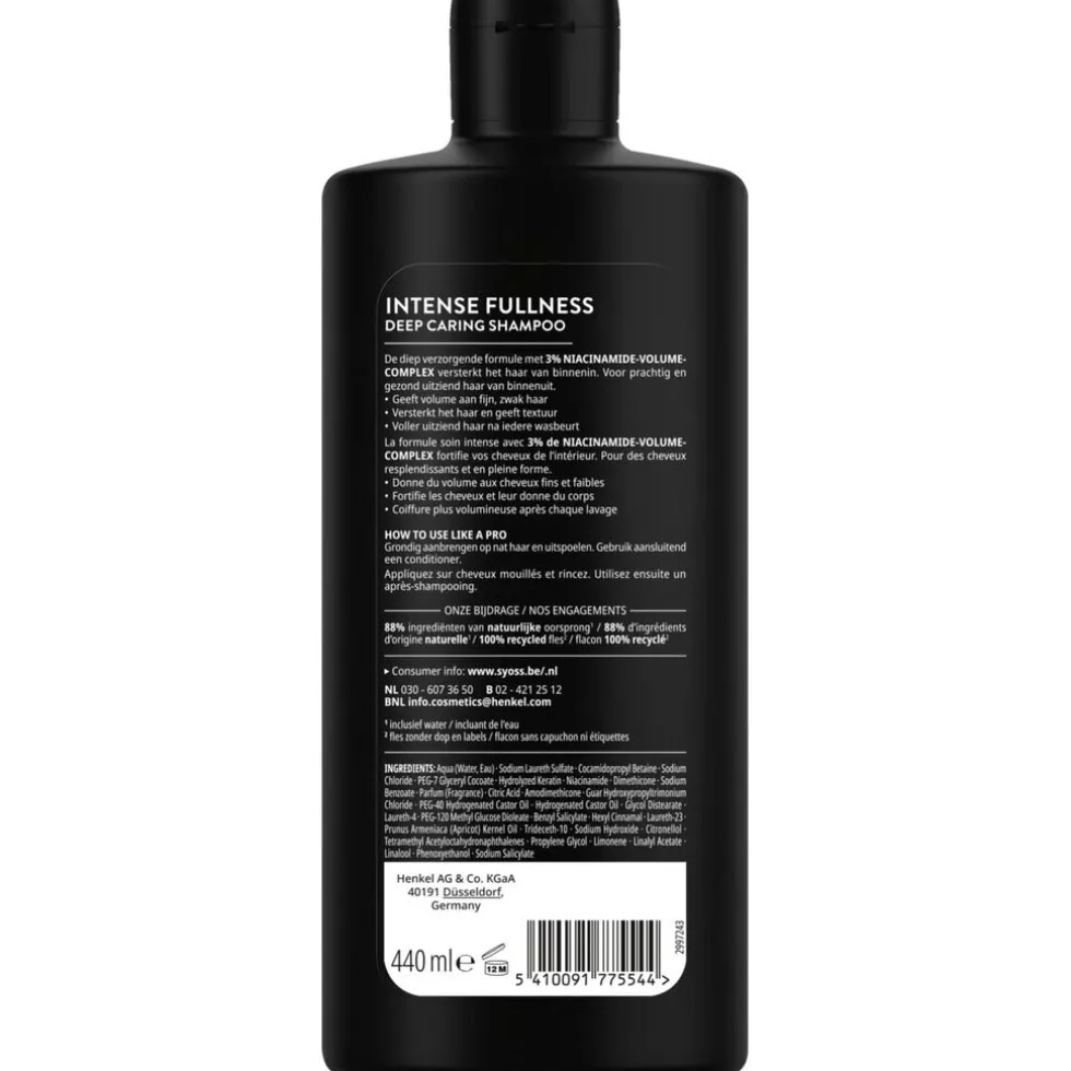 Syoss Intense Fullness Deep Caring Shampoo
