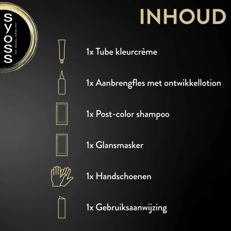 Syoss Oleo Intense 3-10 Intens Bruin Haarkleuring