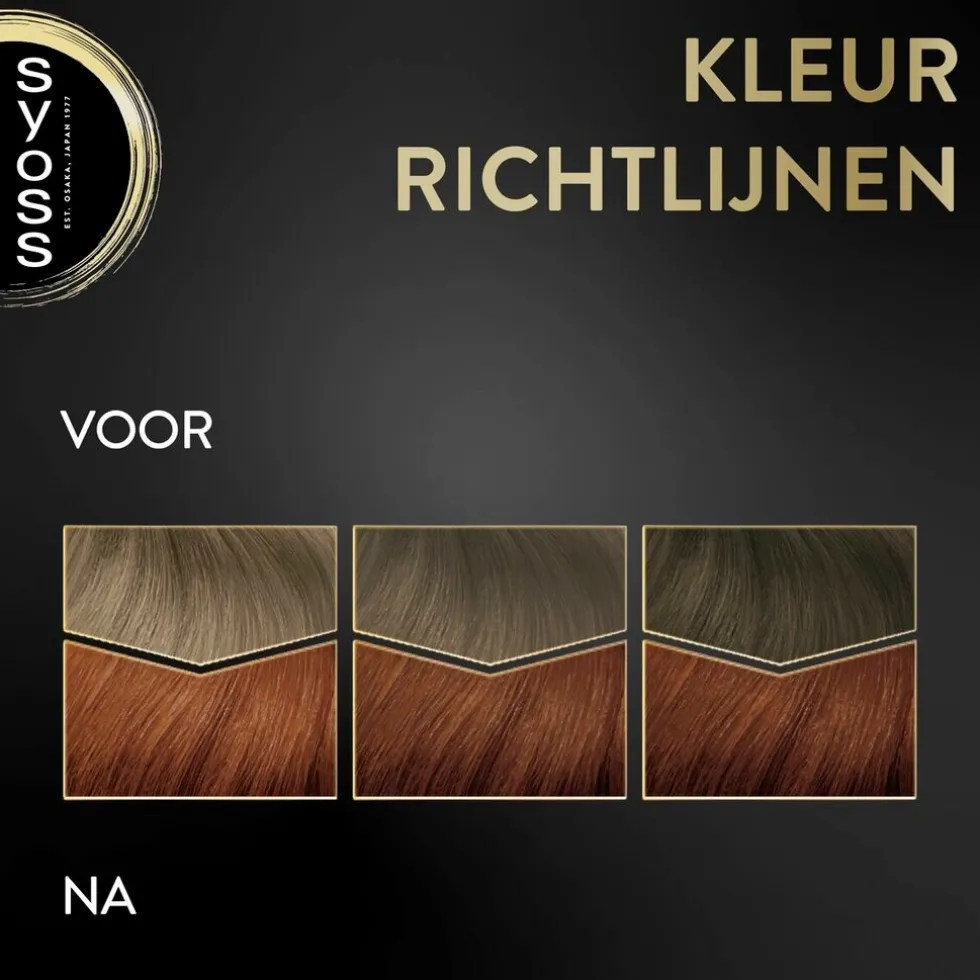 Syoss Oleo Intense 6-76 Warm Koperblond Haarkleuring