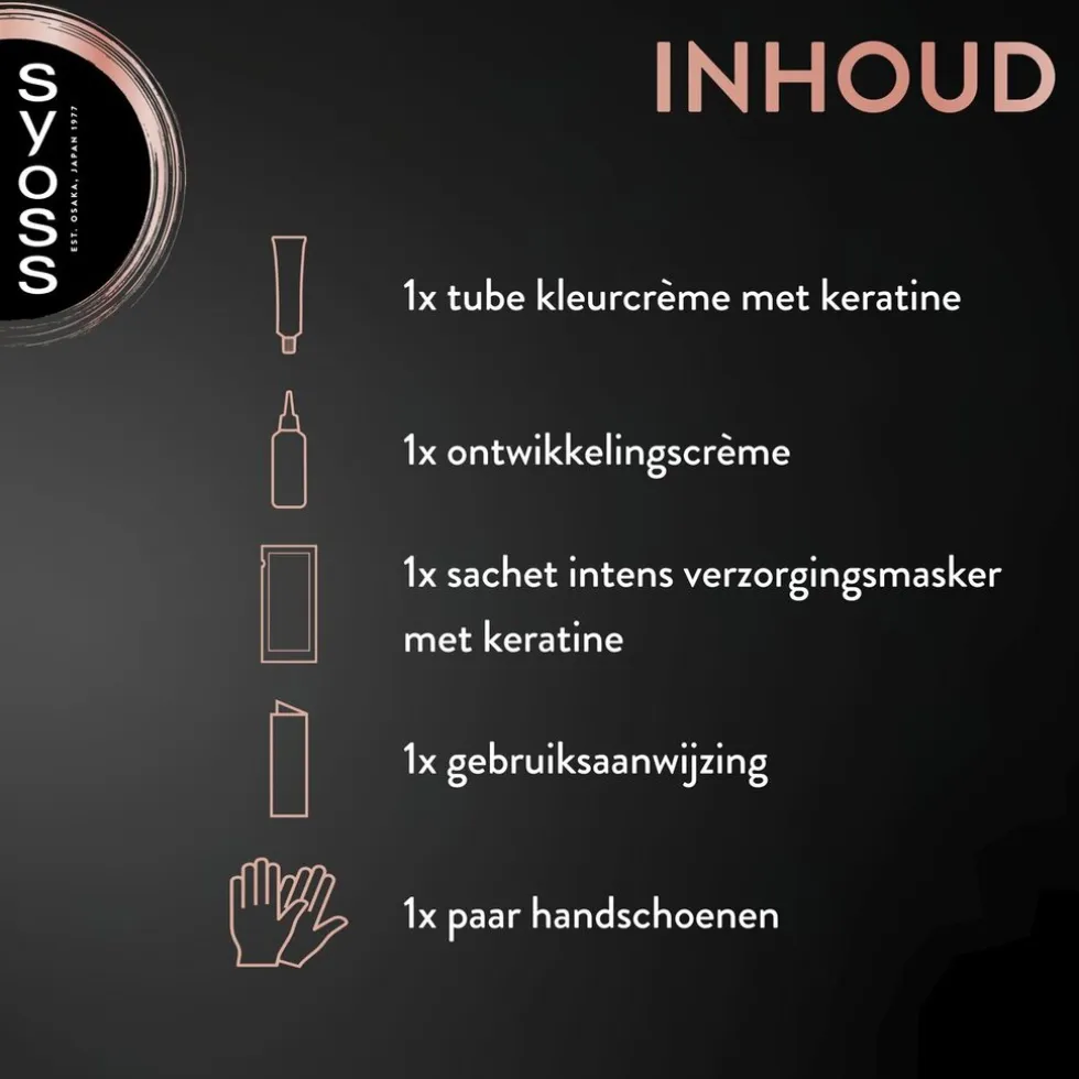 Syoss Salonplex 4-8 Chocoladebruin Permanente Haarkleuring