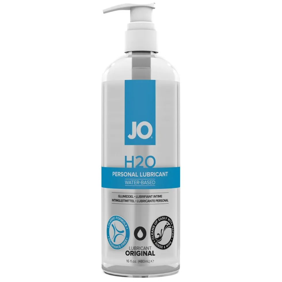 System JO H2O Glijmiddel Op Waterbasis 480 ml