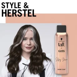 Taft x Gliss Silky Shine Spray