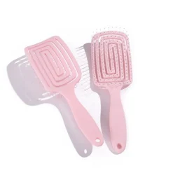 TBC Ontklittende Haarborstel Wet & Dry Hollow Brush