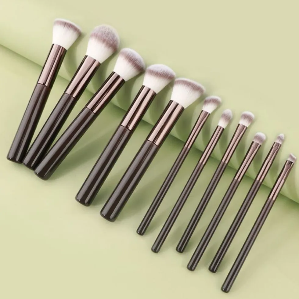 Technique PRO Chocolate Bronze Make-up kwastenset - 11 make-up kwasten